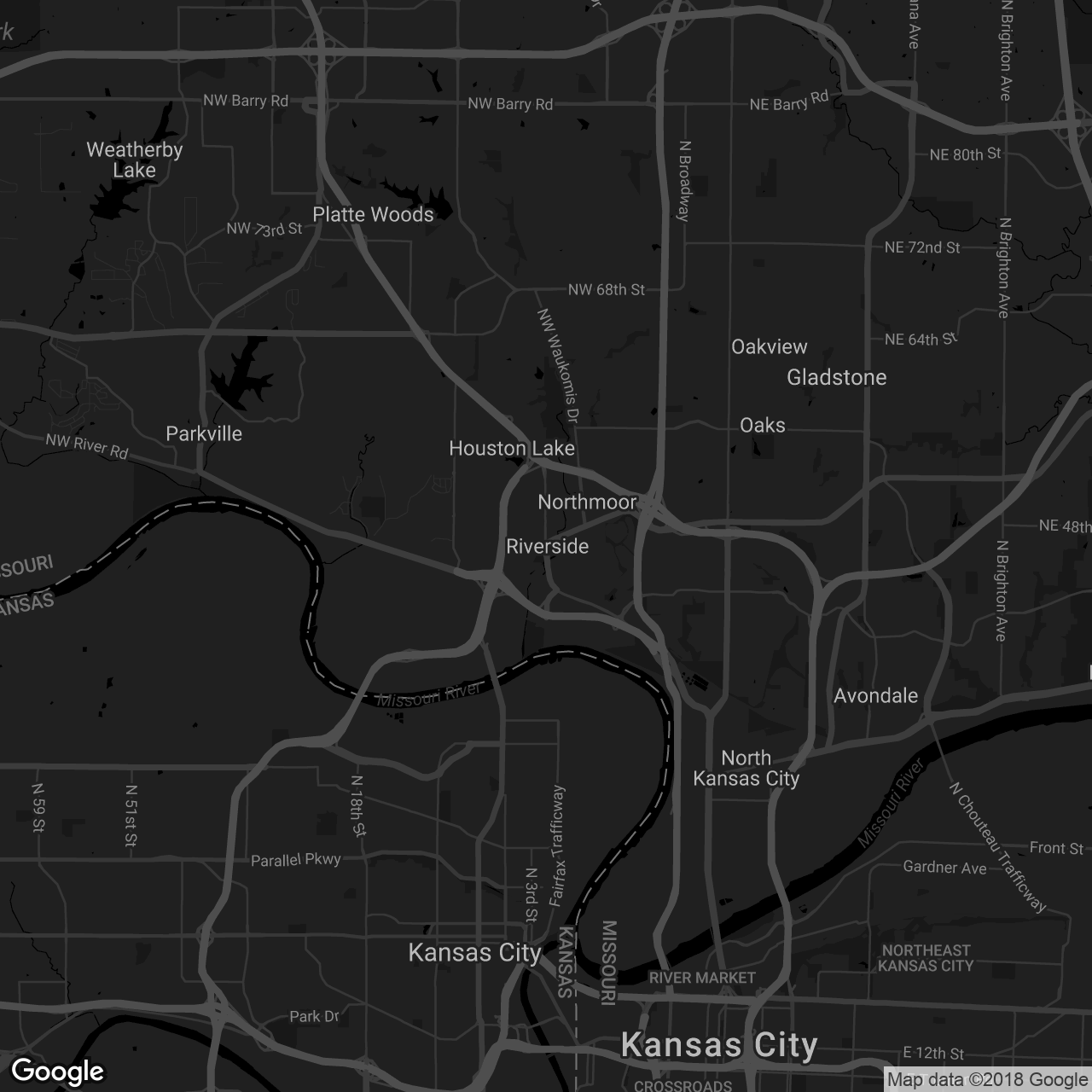 Corner Cafe in Riverside - map