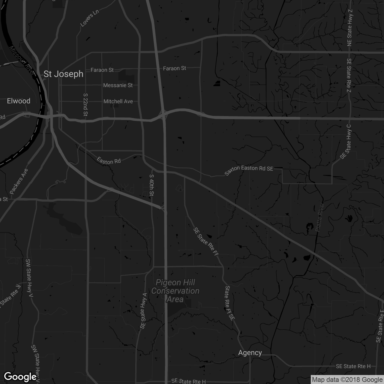 Schweizer Orchards - map