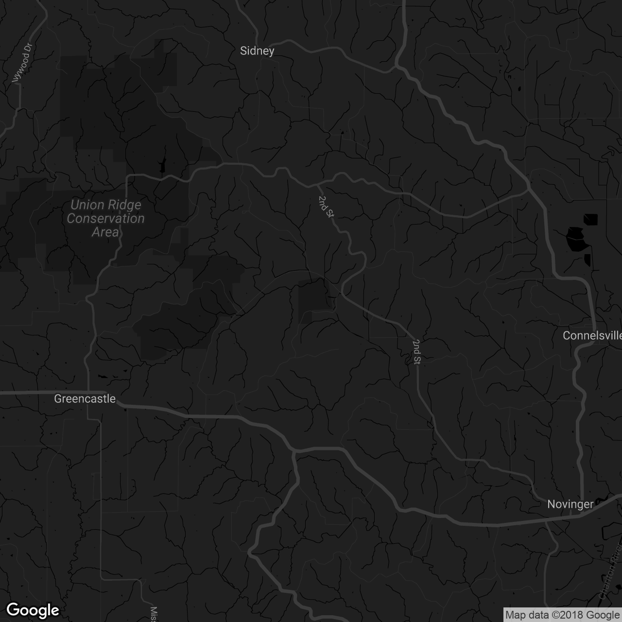 Shoemaker Conservation Area - map