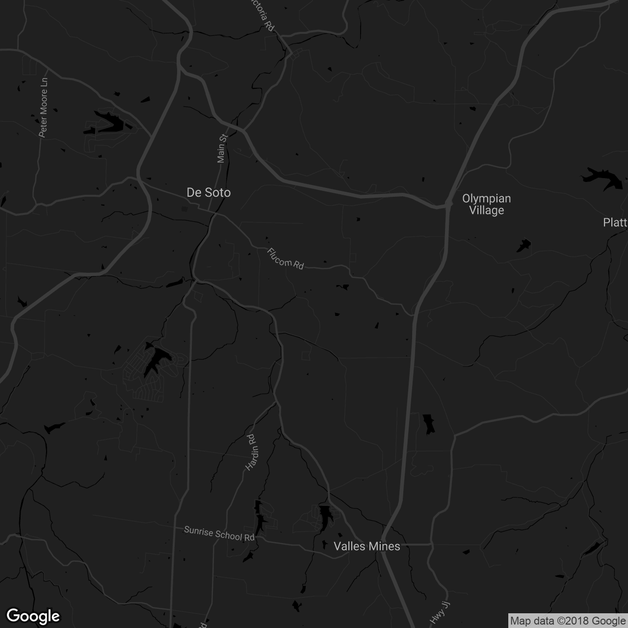 www.MoHorseShows.com — Missouri Horse Shows - map