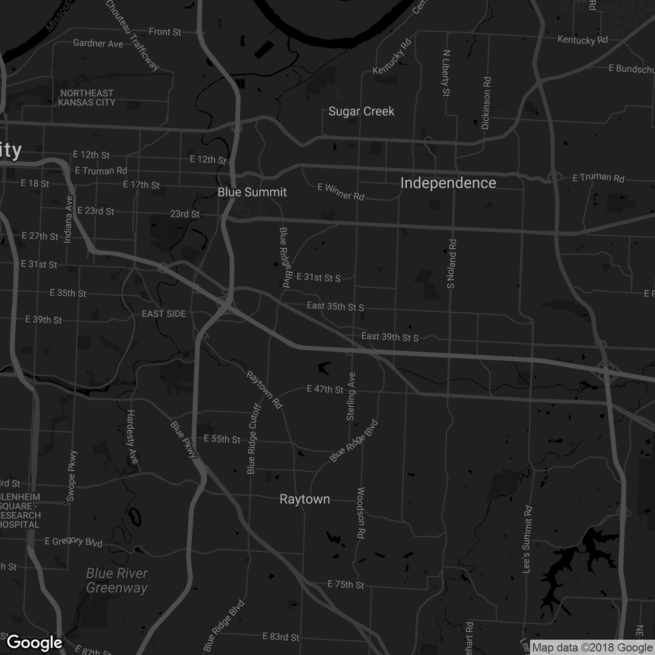 Gates Bar-B-Q — East Location - map