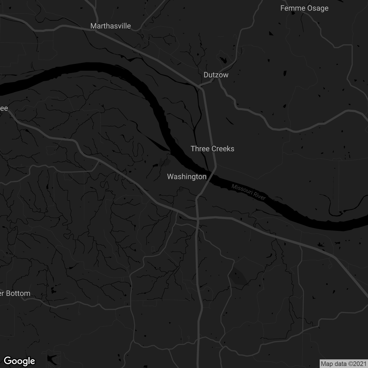 The Washington Distilling Co. - map