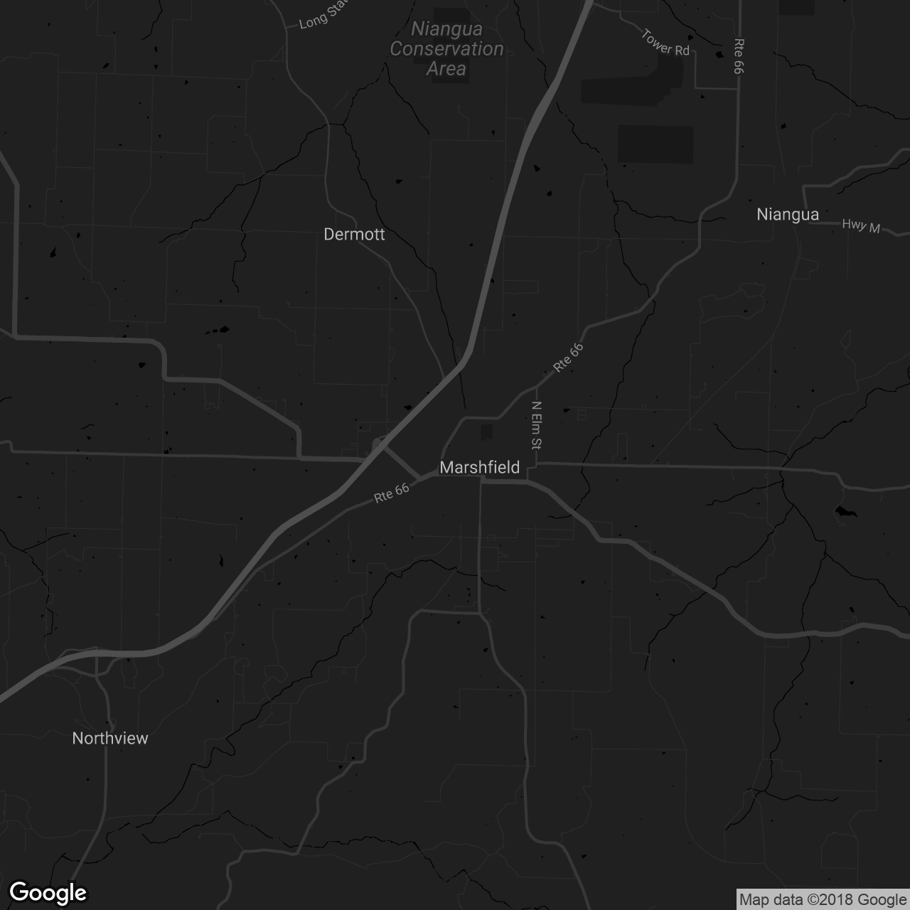 Hidden Waters Nature Park - map