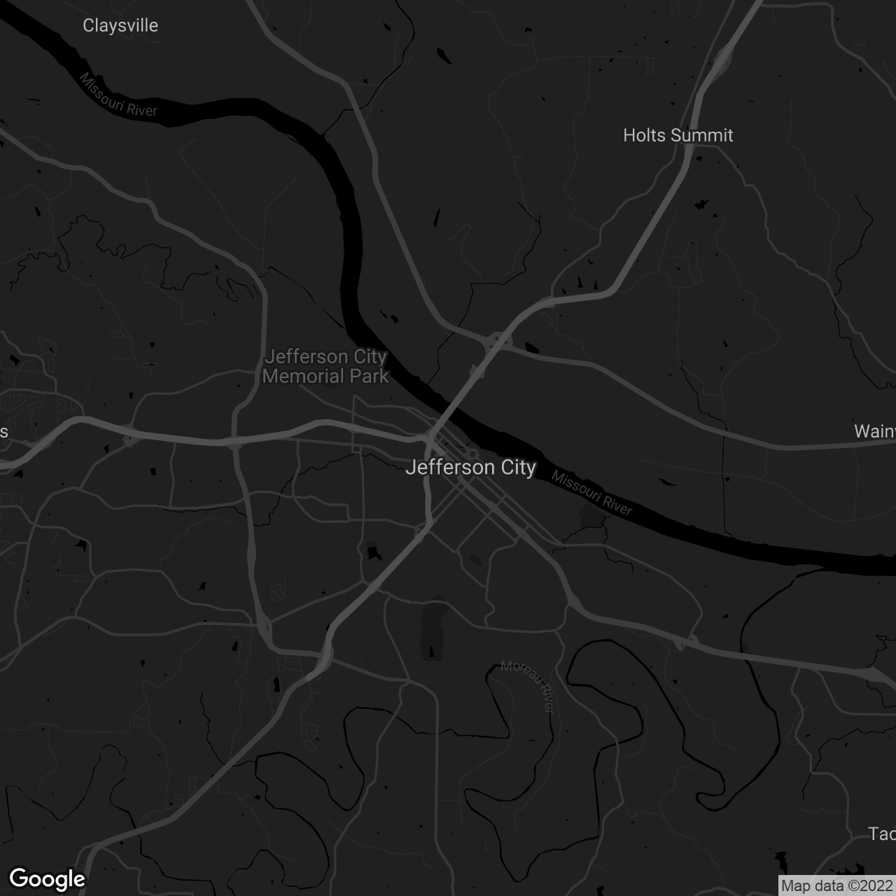 Washington Coffee Shop - map