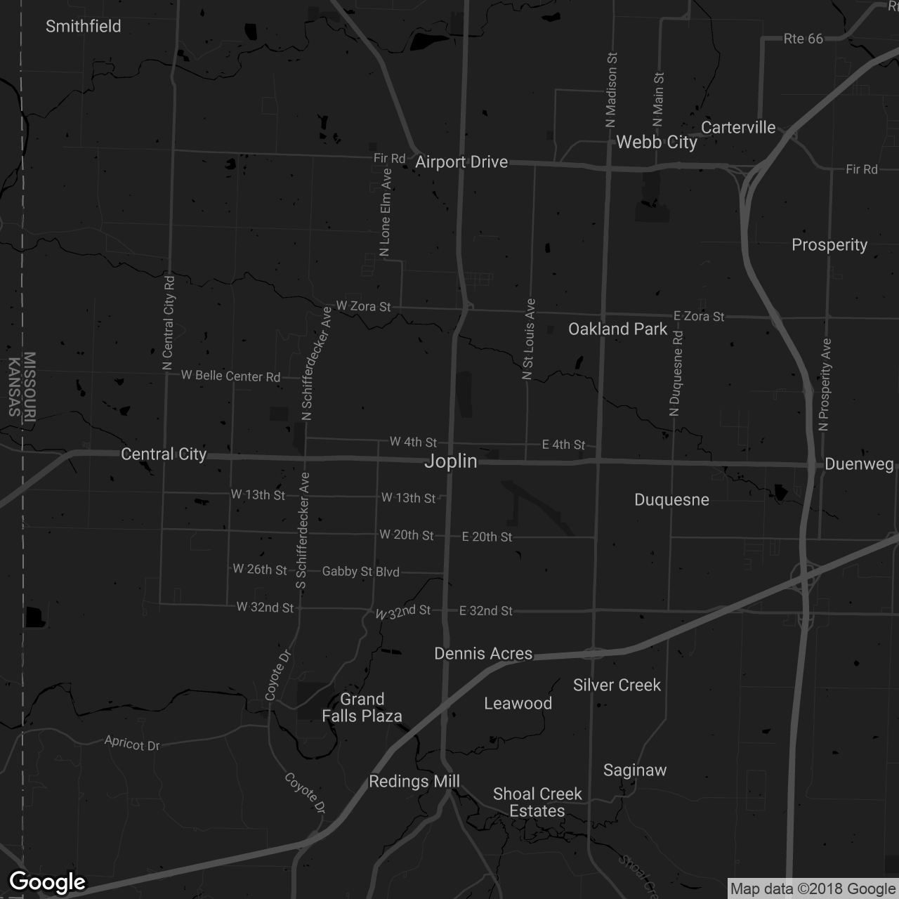 Hackett Hot Wings - map