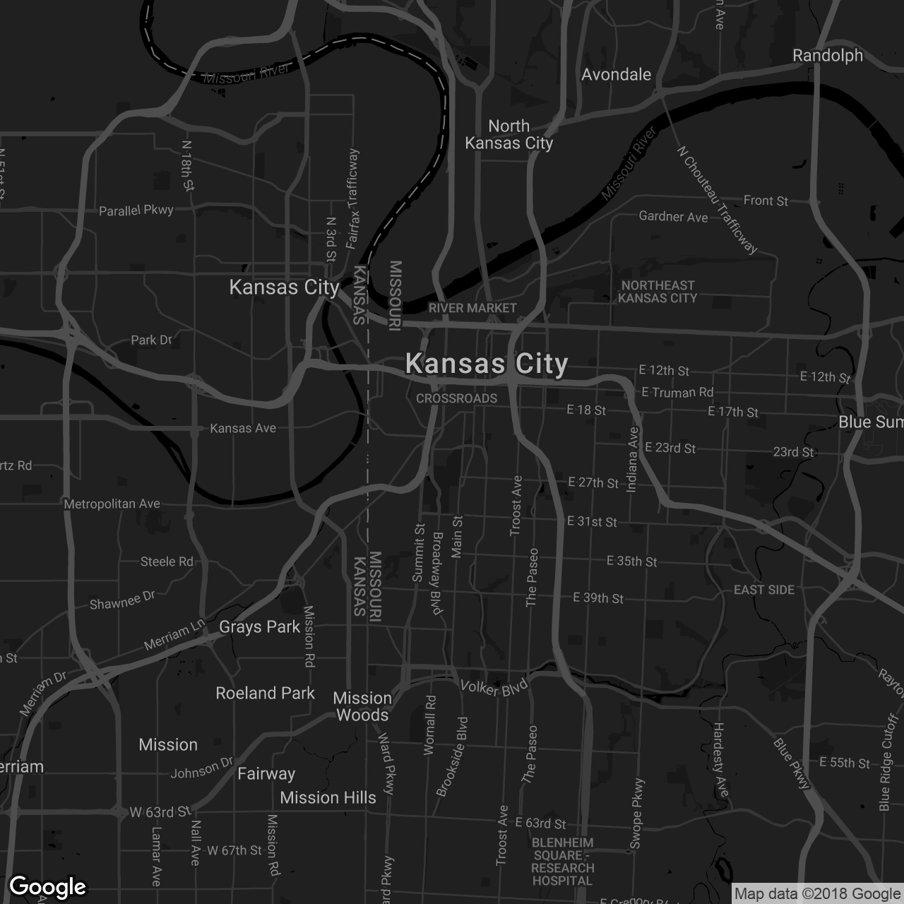 Over There Cafe - map