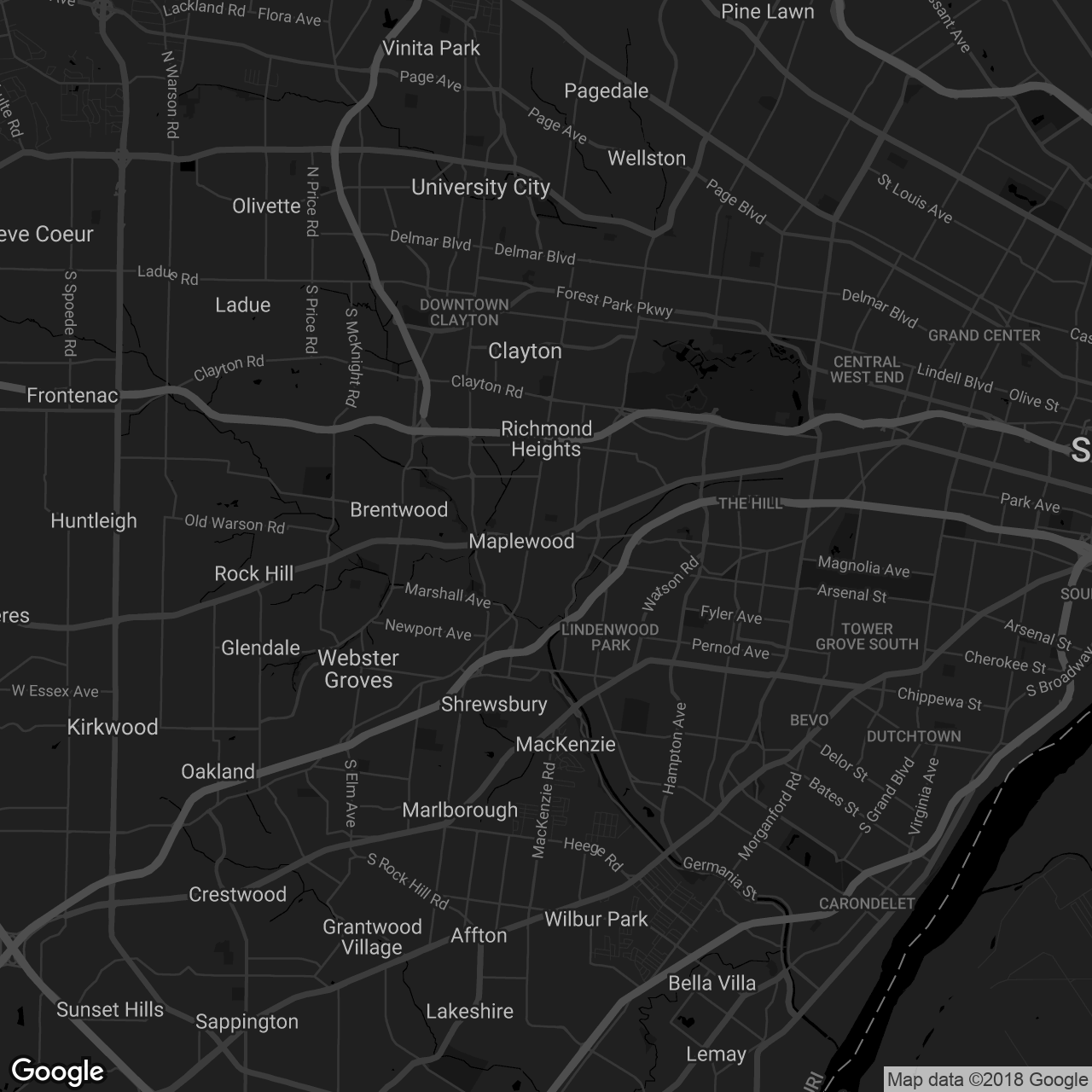 The Focal Point - map