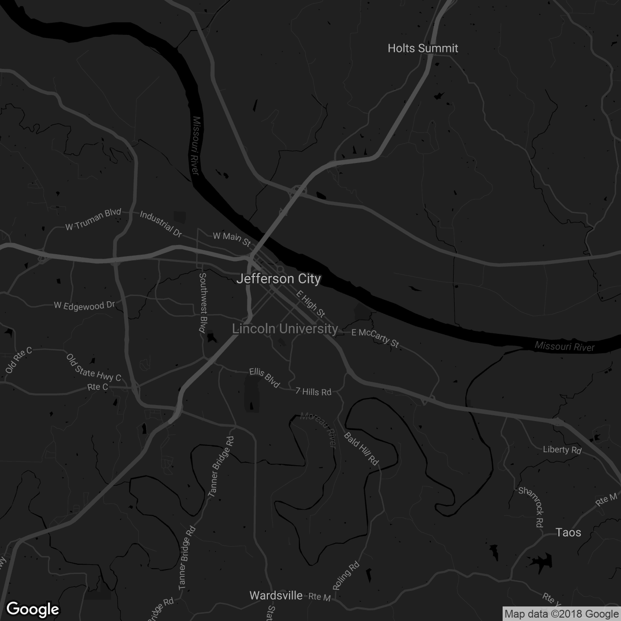 National Cemetery – Jefferson City - map