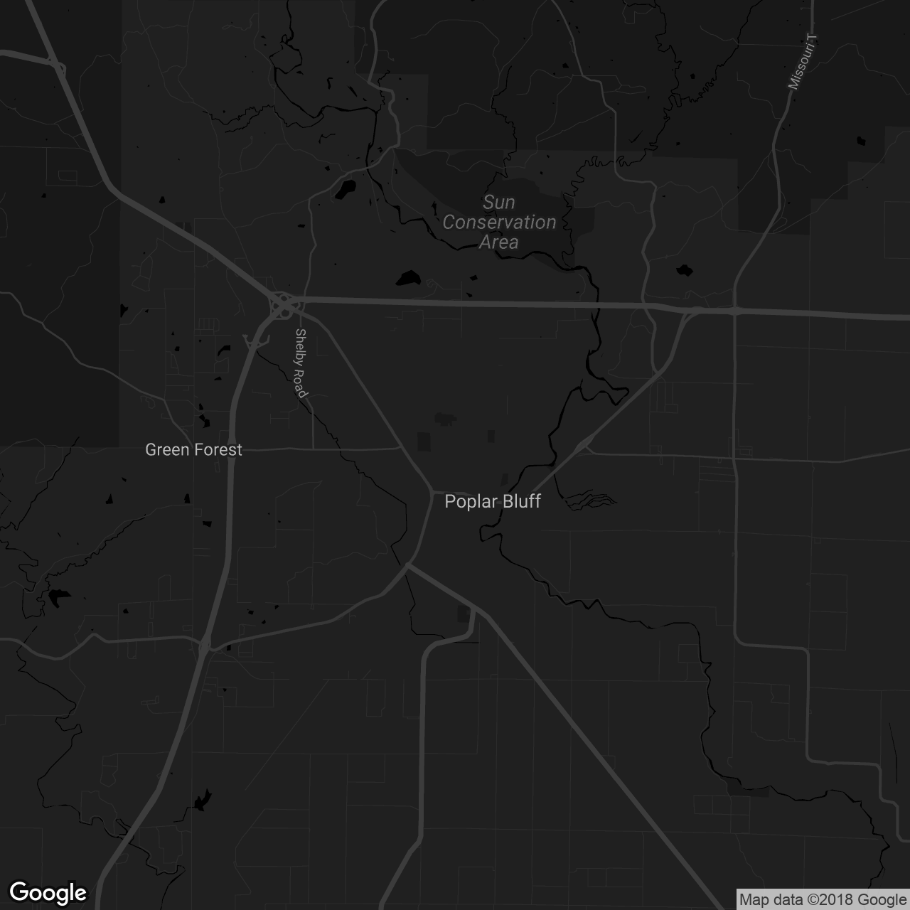 Poplar Bluff Historical Museum - map
