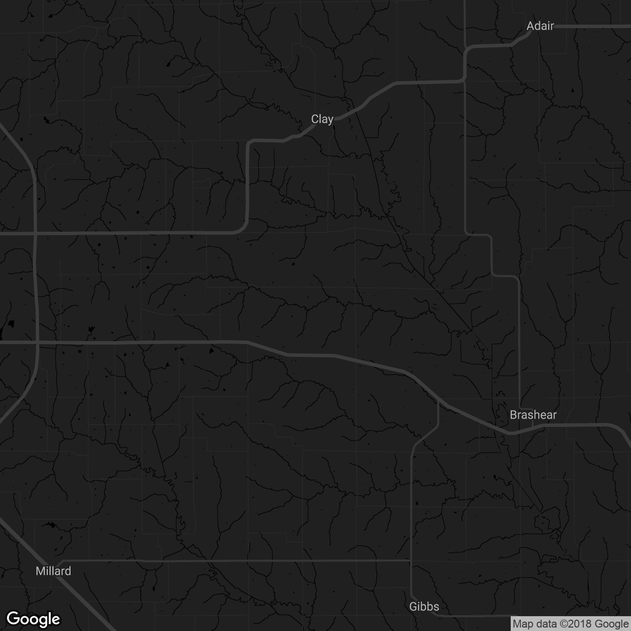 Lost Branch Lodge - map