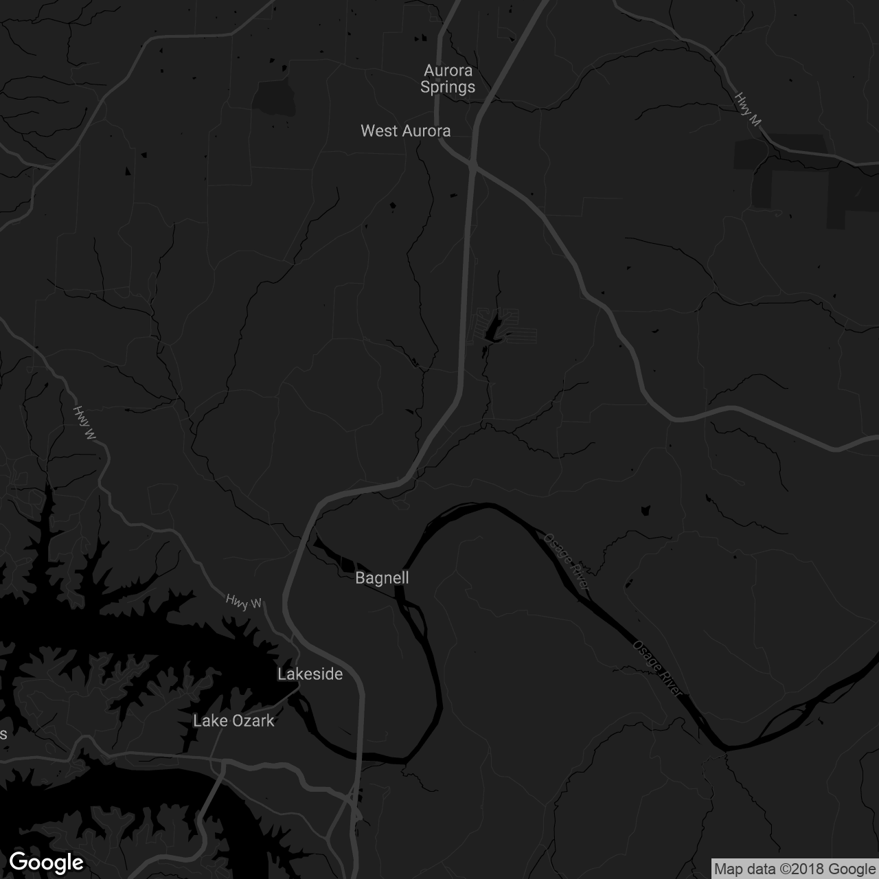 Shawnee Bluff Vineyard - map
