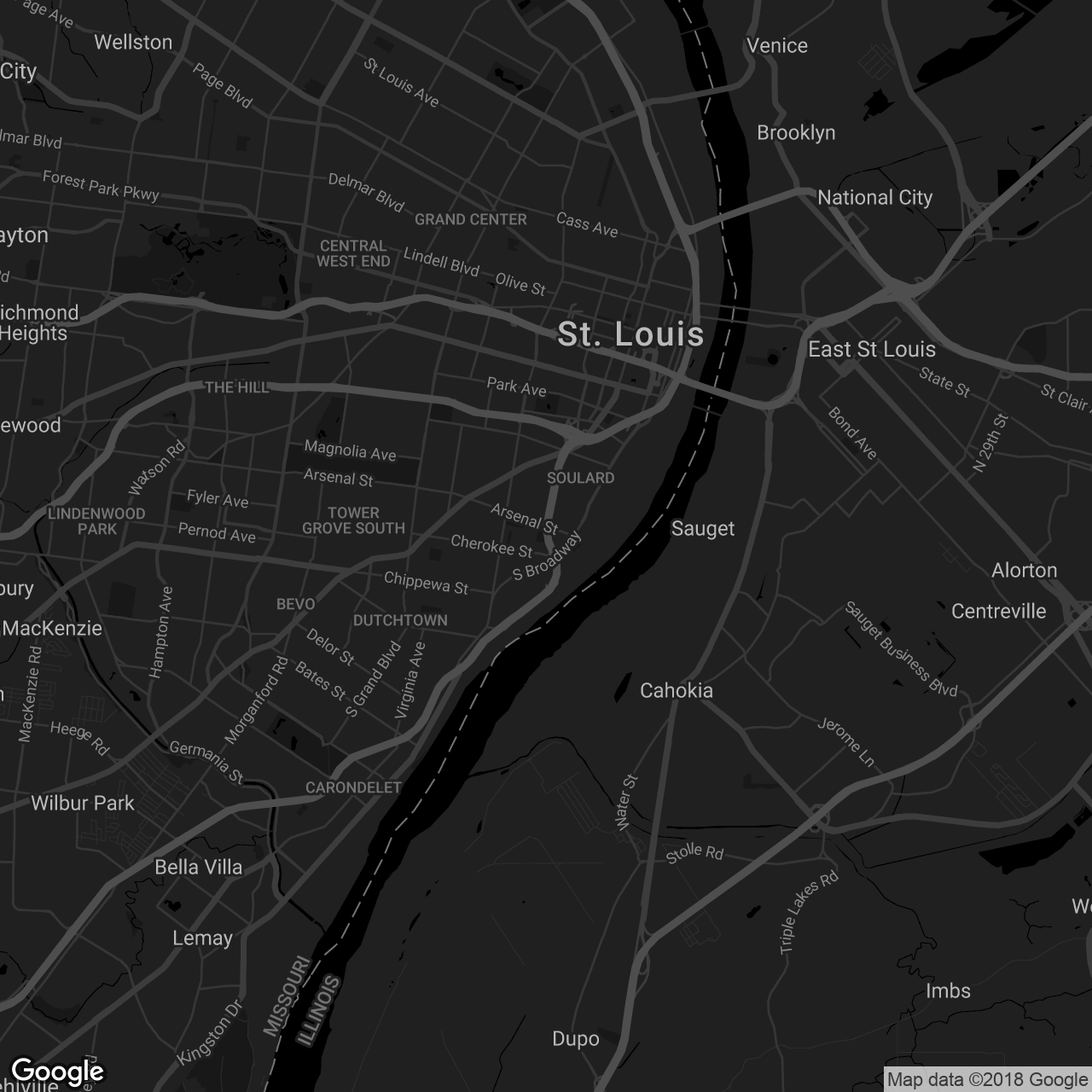 The Lemp Mansion Experience - map