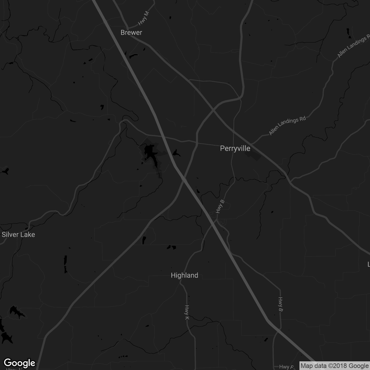 Super 8 - Perryville - map
