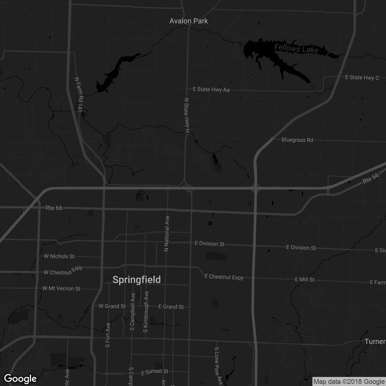 Candlewood Suites Springfield North - map