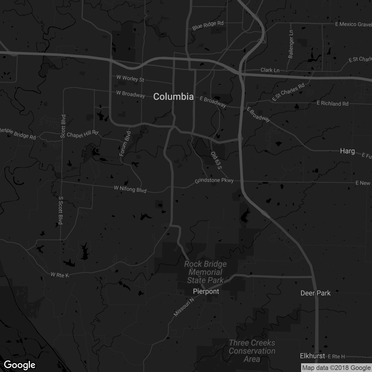Arris’ Pizza — Columbia - map