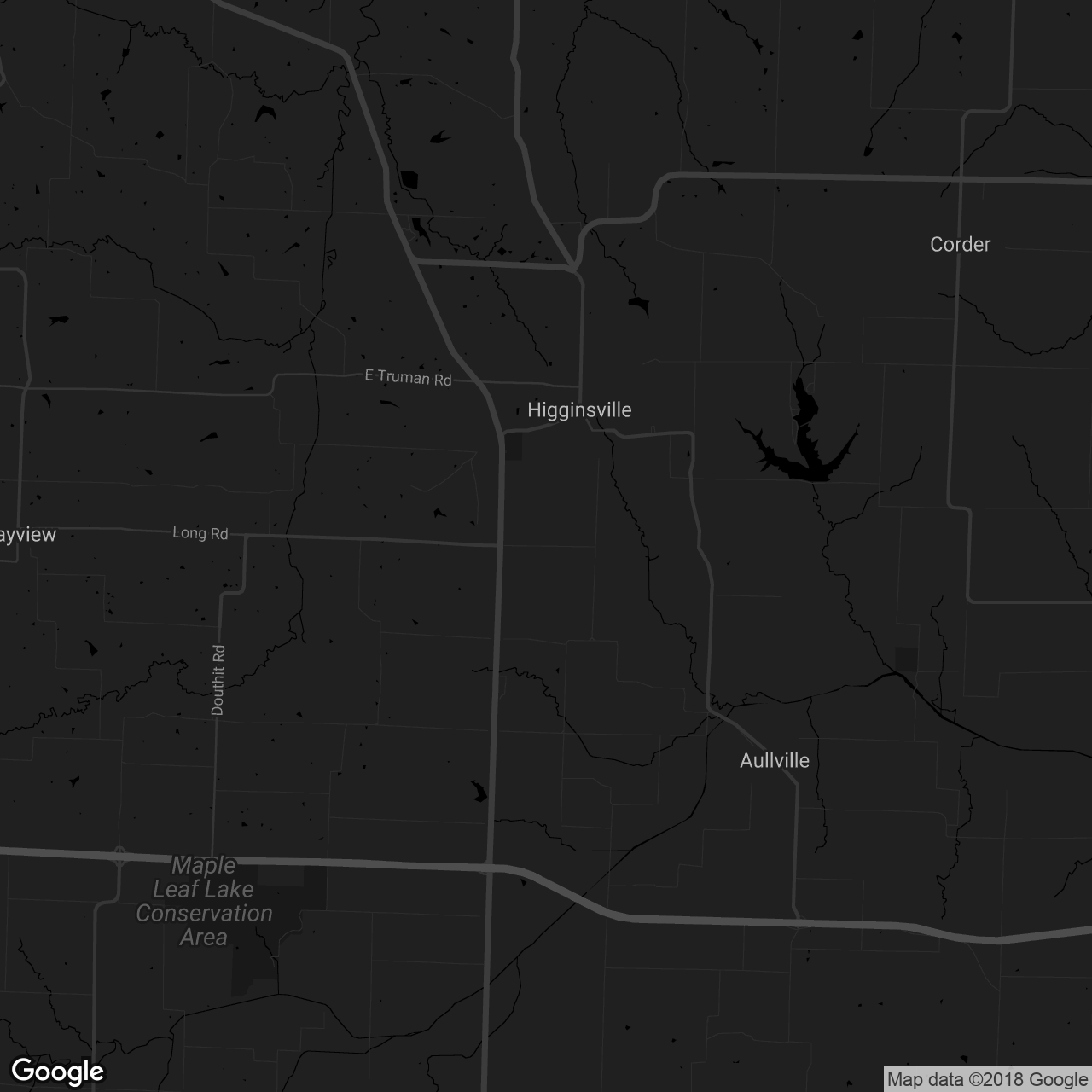 Missouri Veterans Cemetery at Higginsville - map