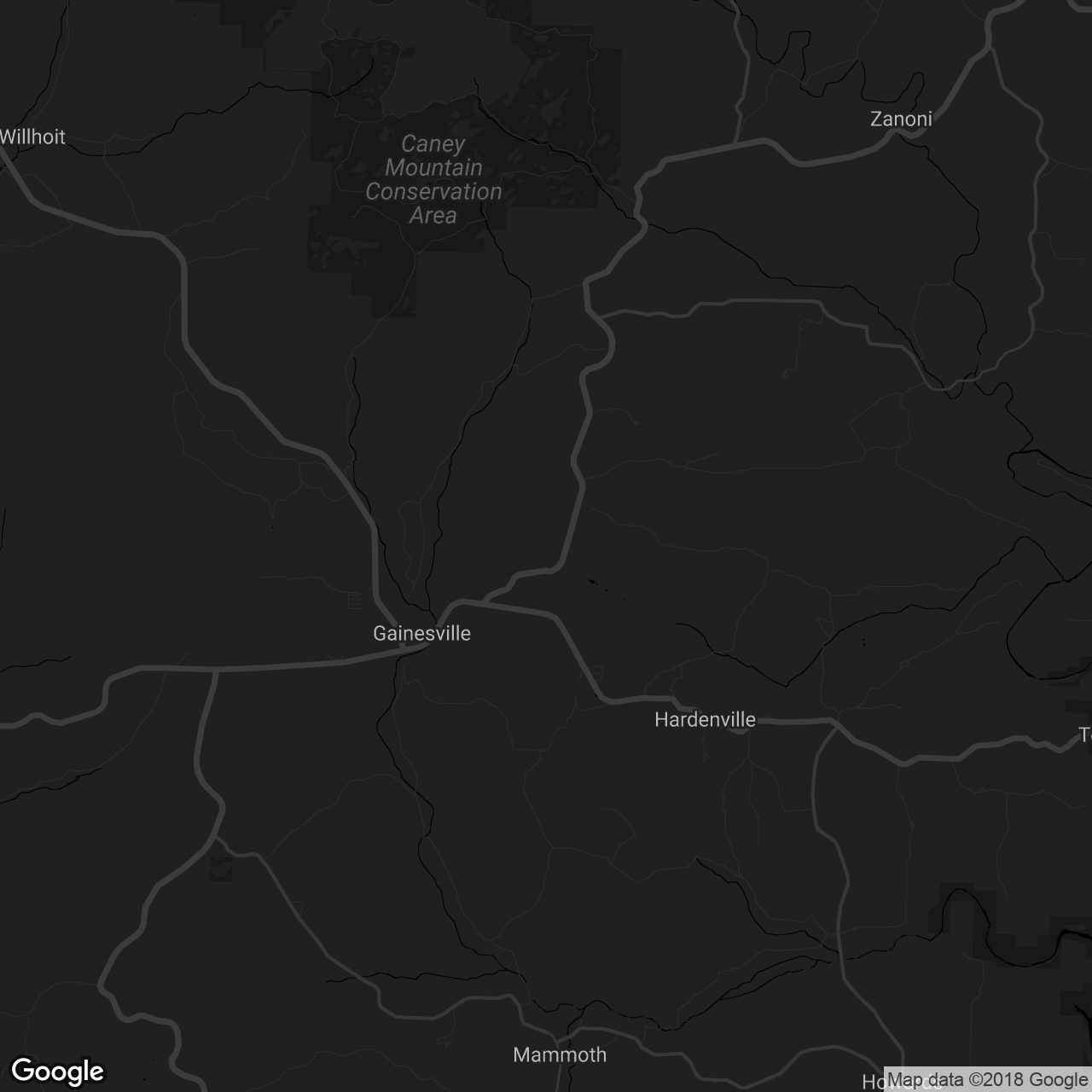 Caney Mountain Conservation Area - map