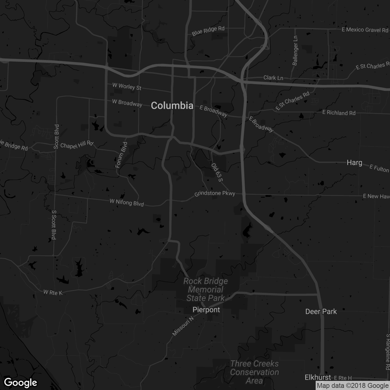 Babbo’s Spaghetteria — Columbia - map