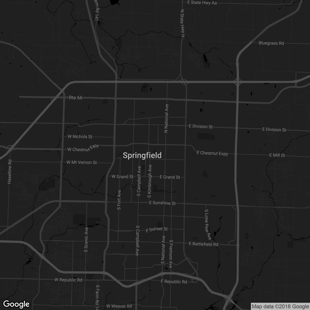 Springfield Route 66 Information Center - map