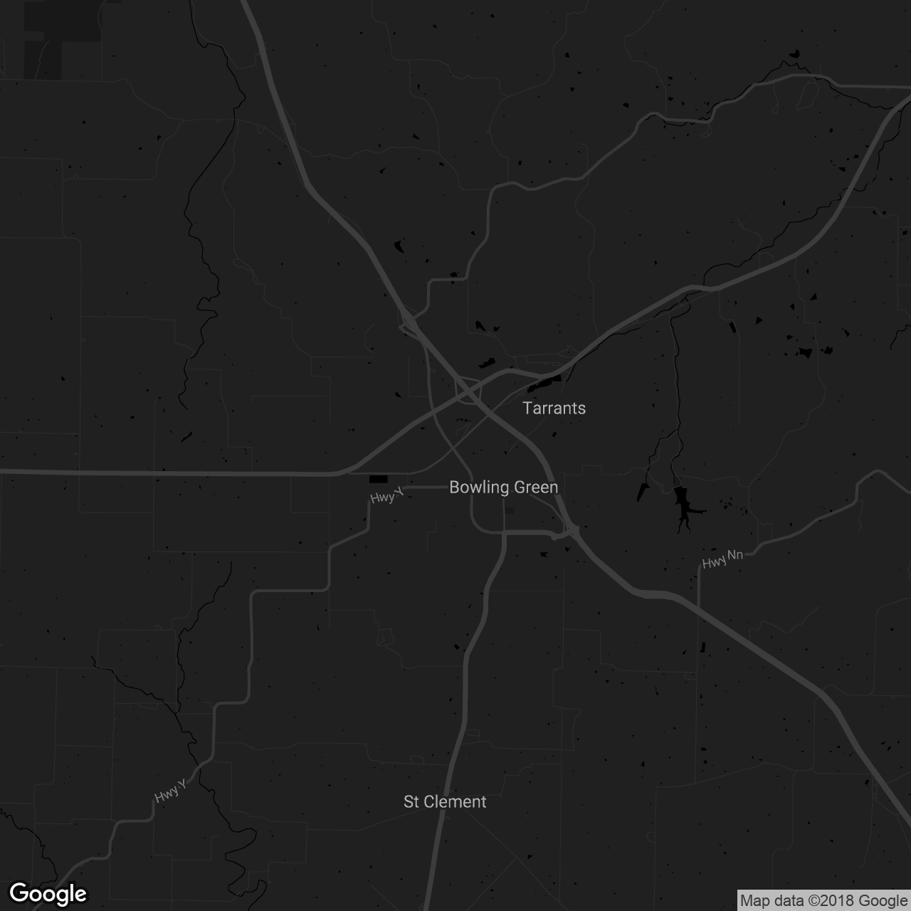 Bankhead Candies - map