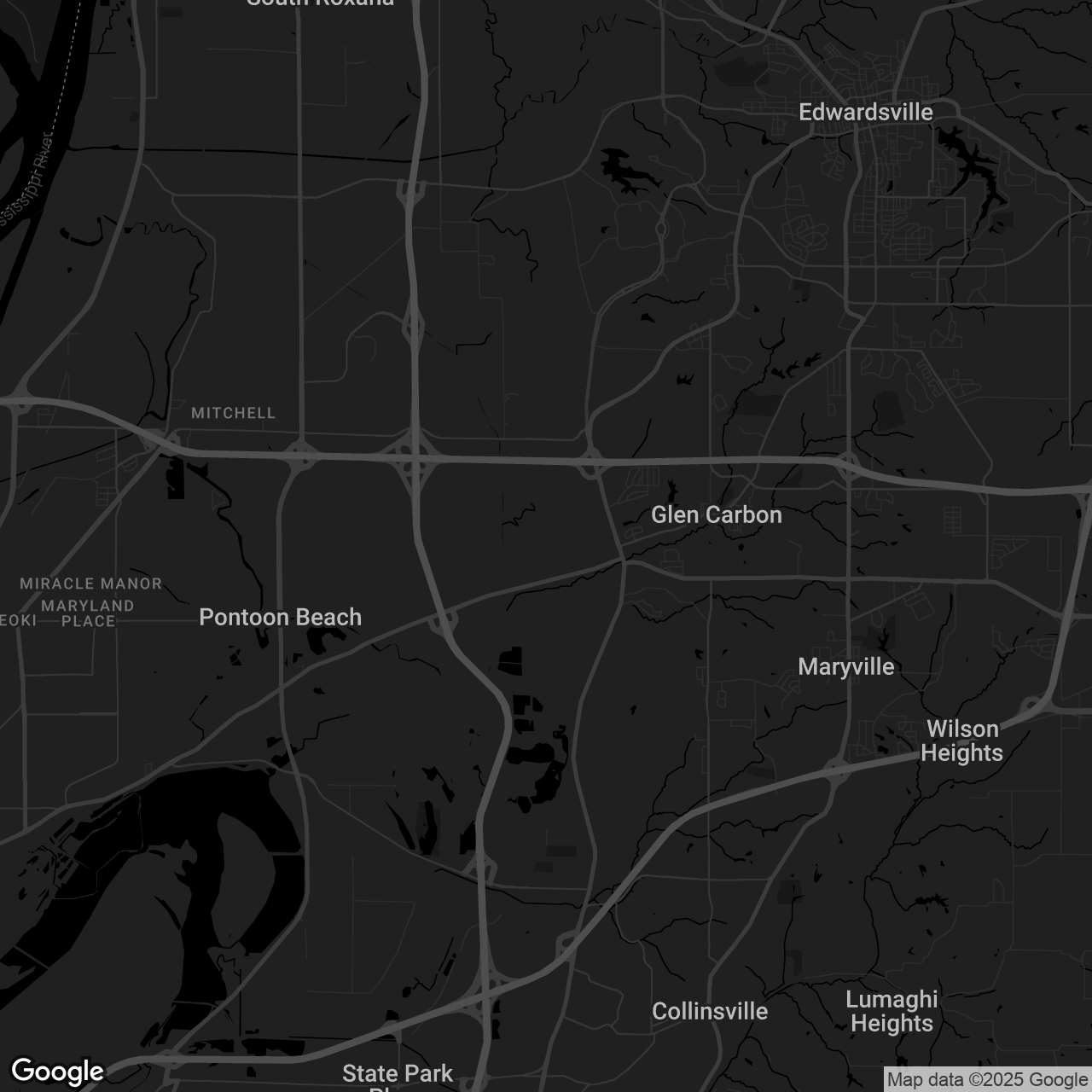 STL Tour Guide Lady - map