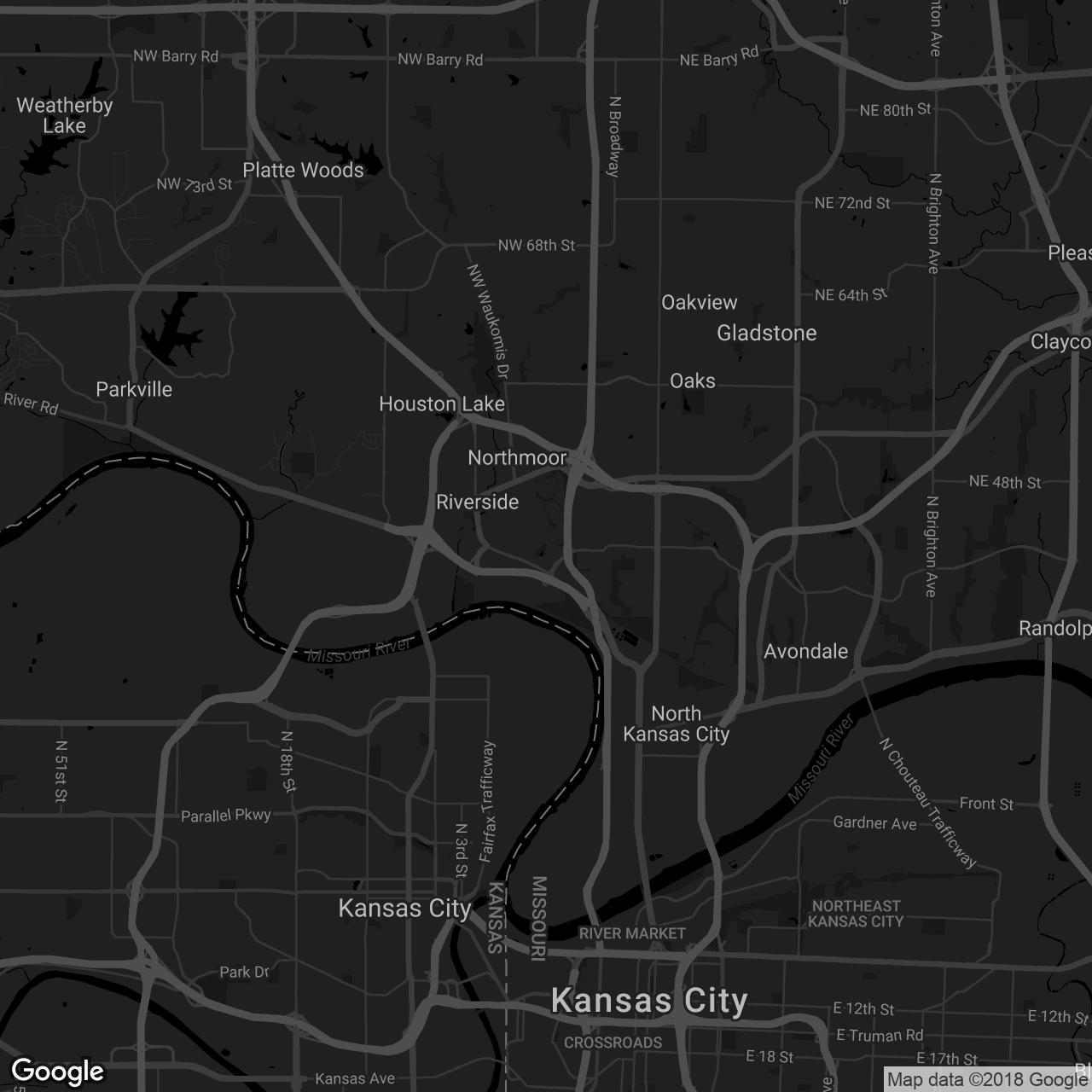 Piropos Briarcliff – Kansas City - map