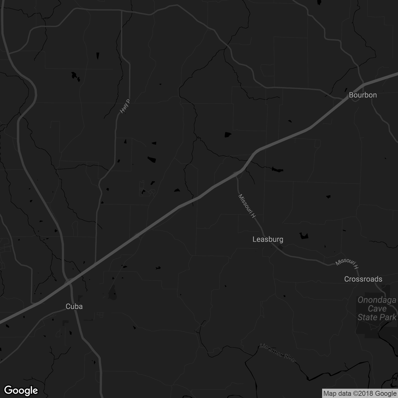 Belmont Vineyards and Winery - map