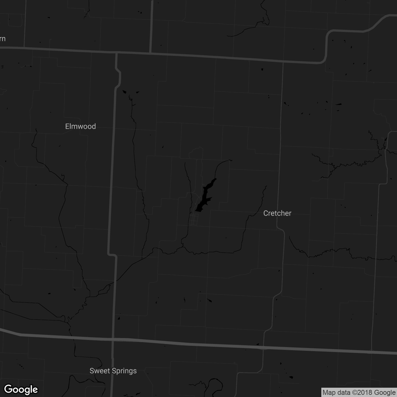 Blind Pony Lake Conservation Area - map