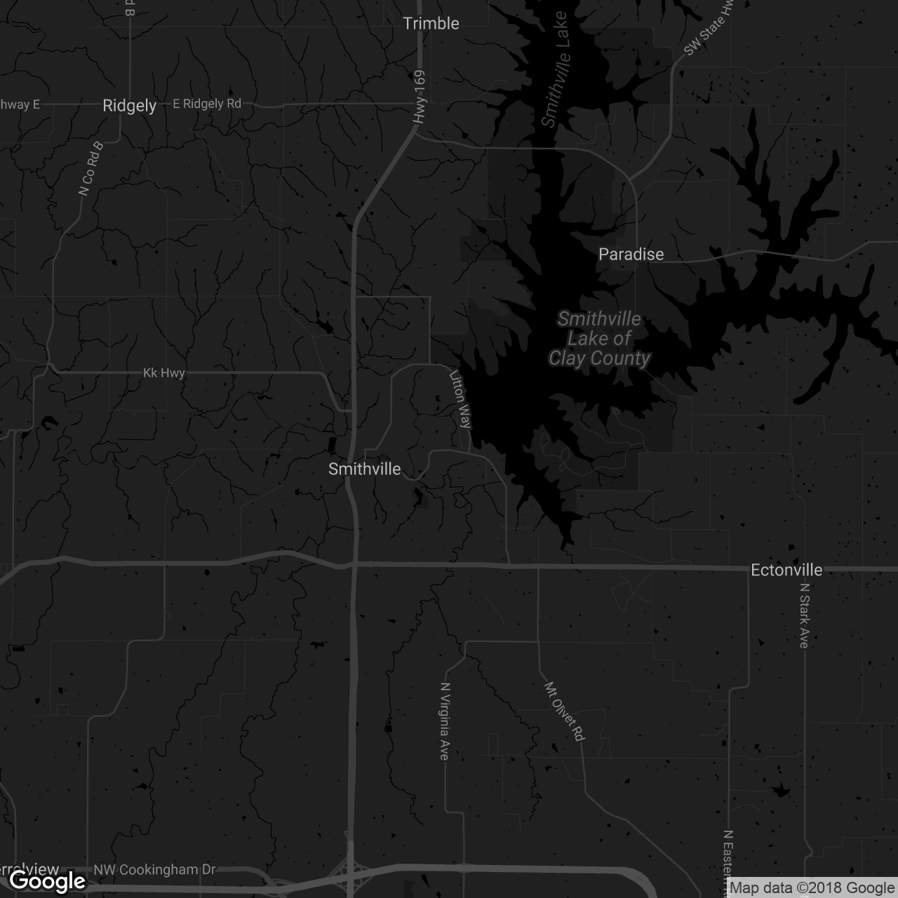 Smith’s Fork Campground - map