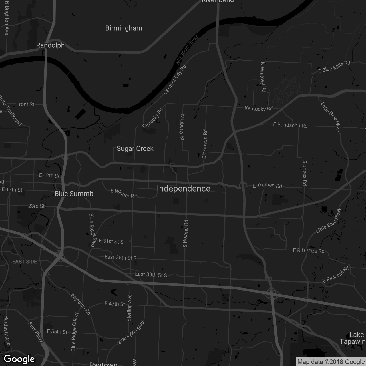 Harry S Truman National Historic Site – Visitor Center - map