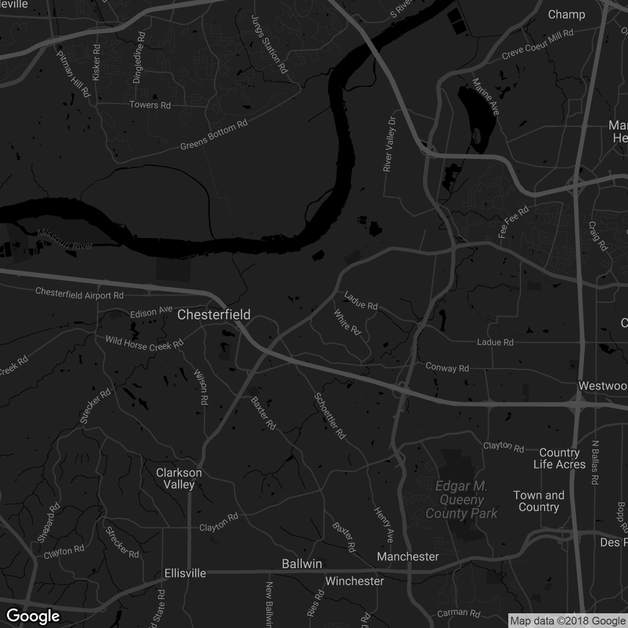 St. Louis Carousel - map