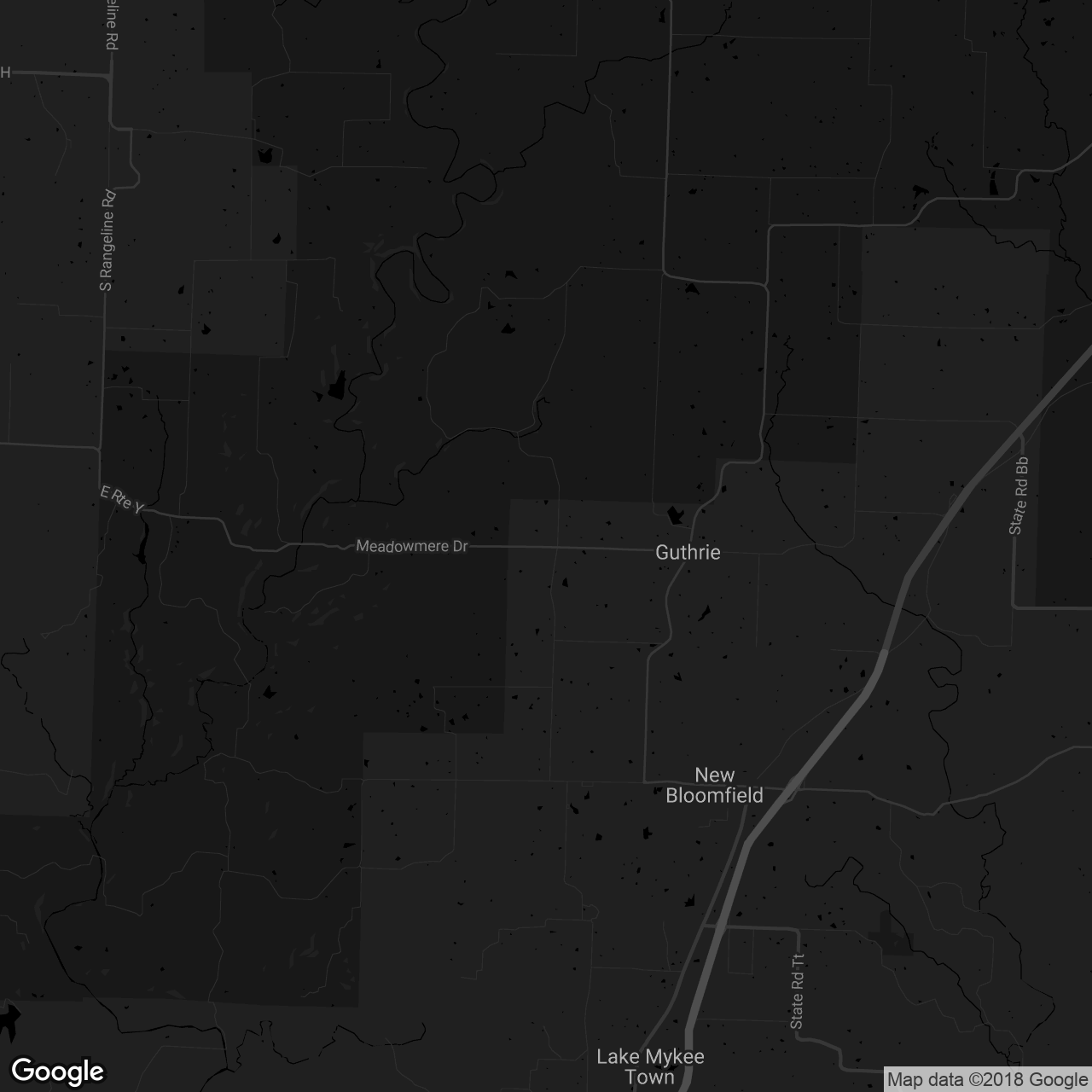 Mark Twain National Forest Campsite - Callaway County - map