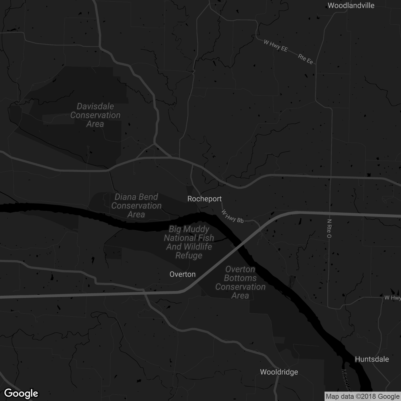 Rocheport General Store - map