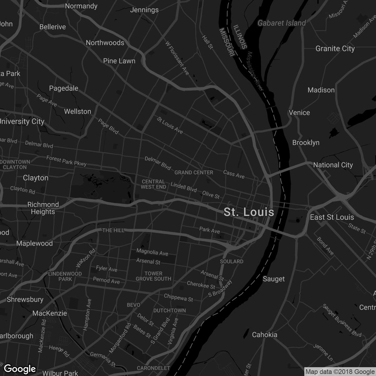 The Saint Louis University Museum of Art - map