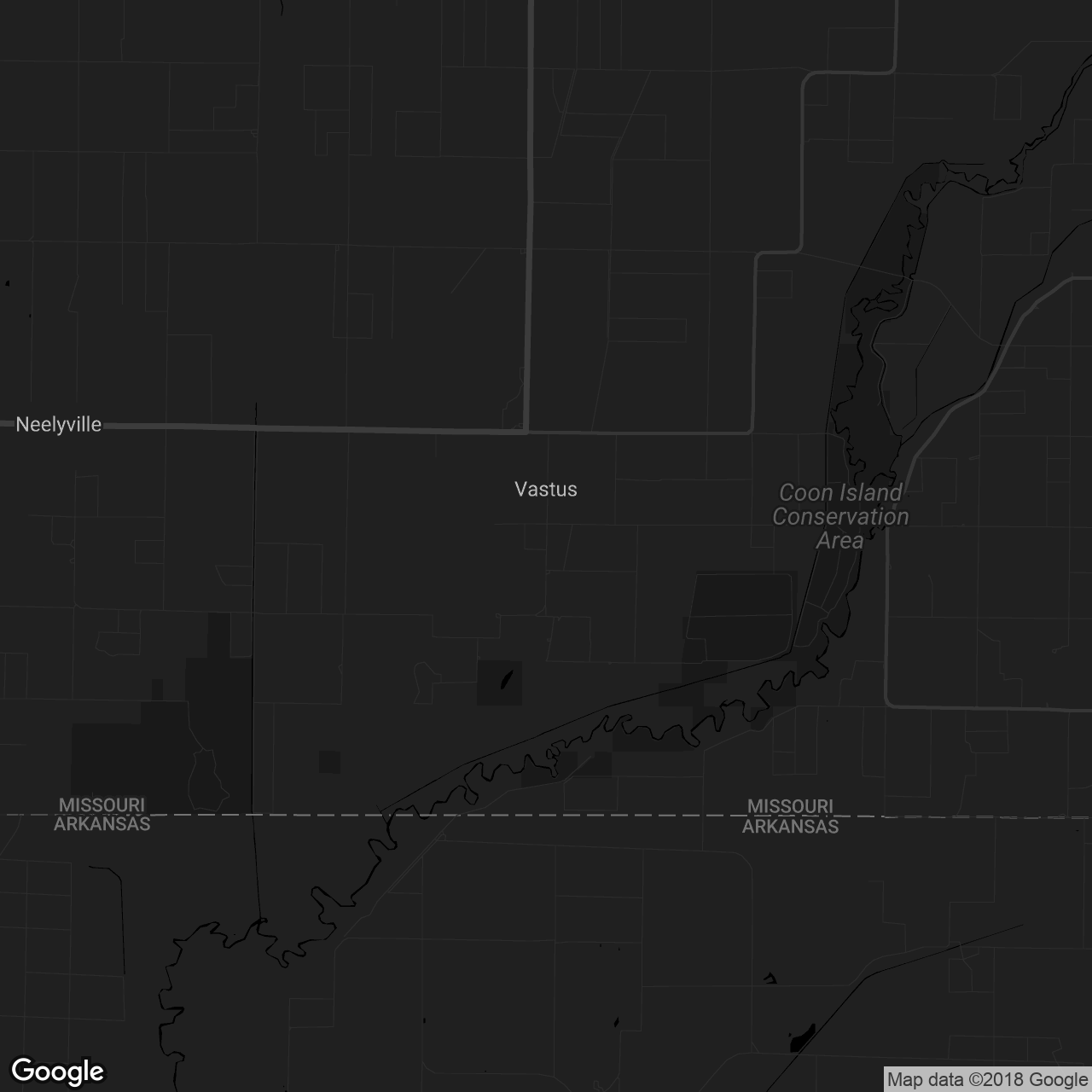 Allred Lake Natural Area - map