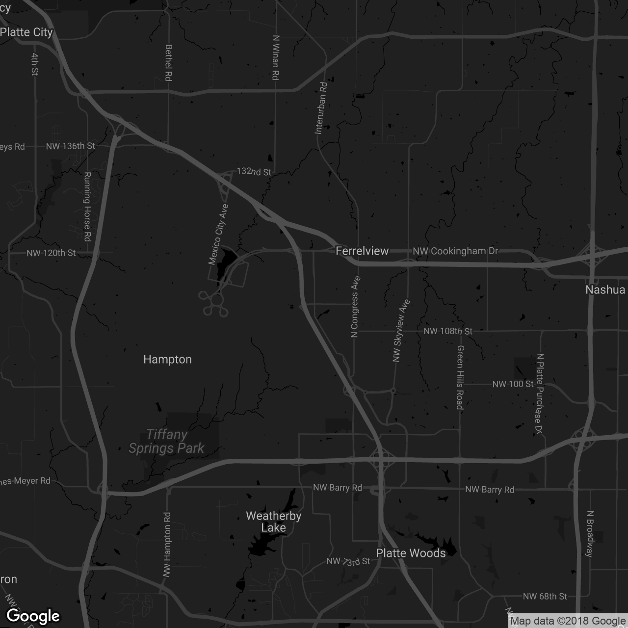 Best Western Plus KCI Airport - map