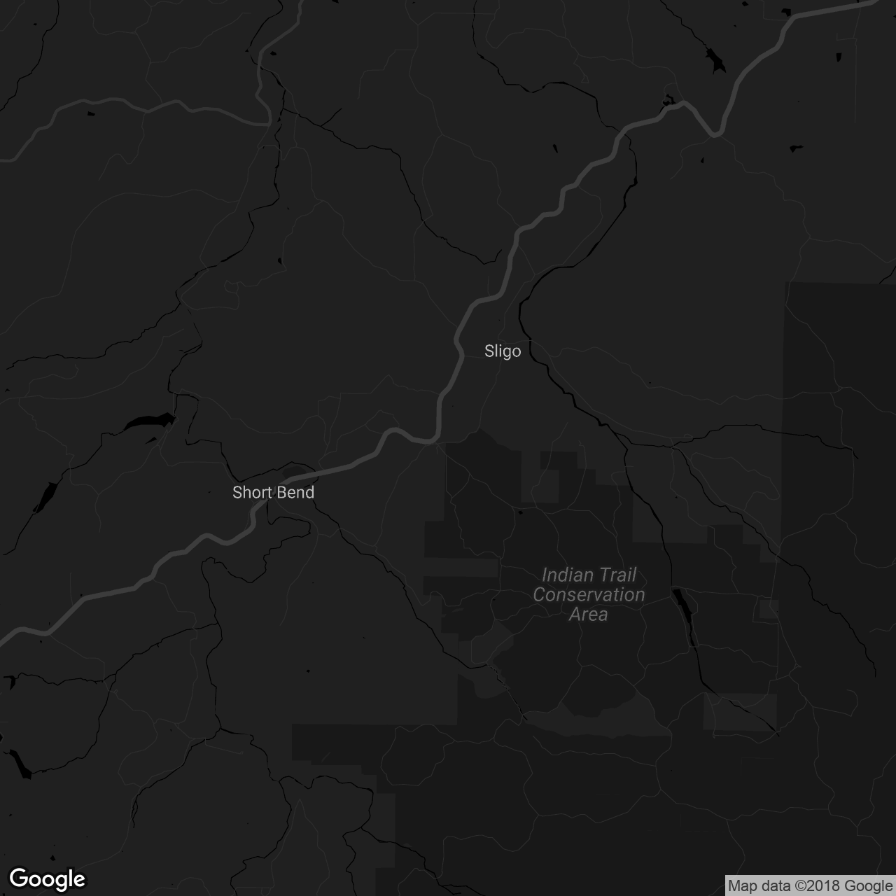 Indian Trail Conservation Area - map