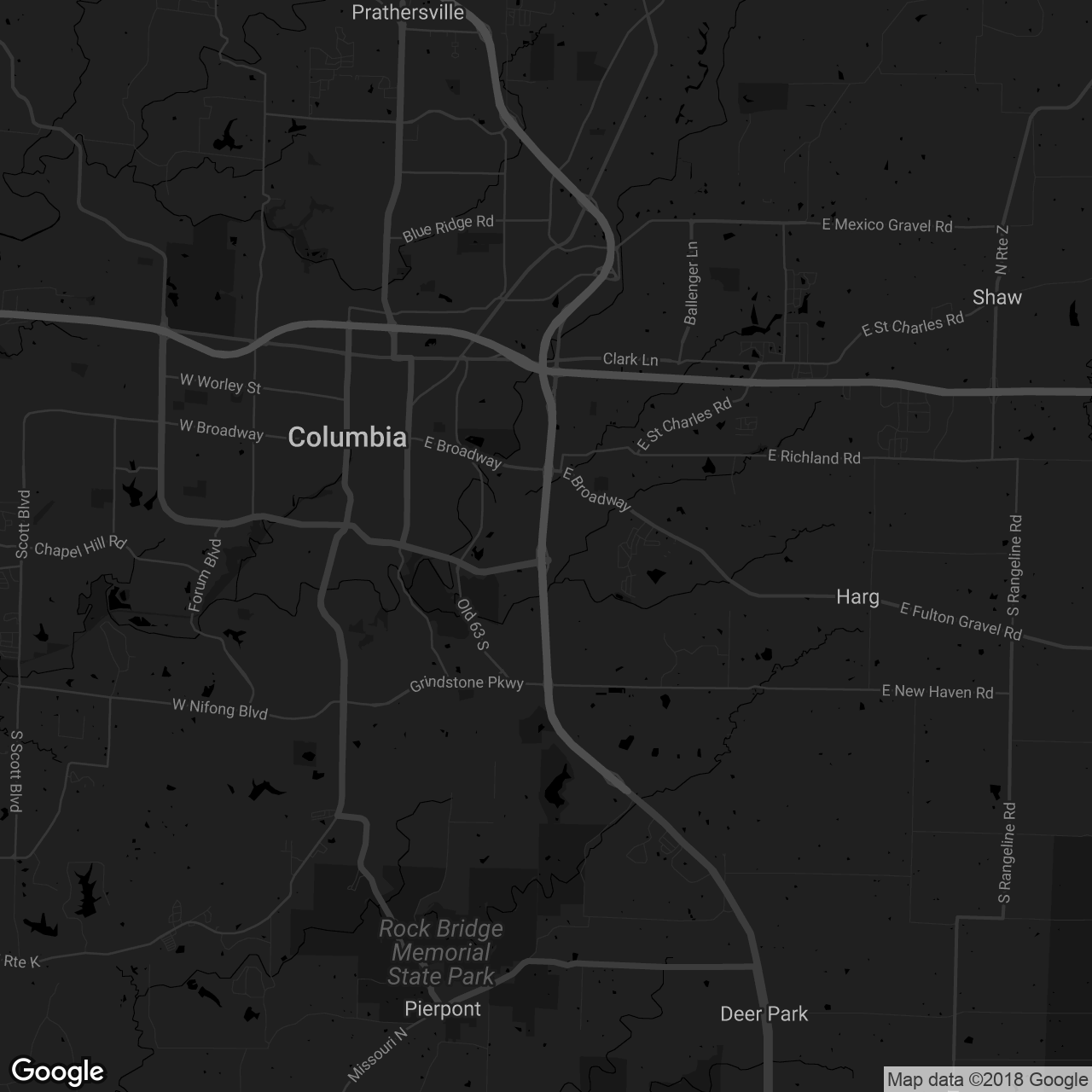 Holiday Inn Express & Suites – Columbia - map