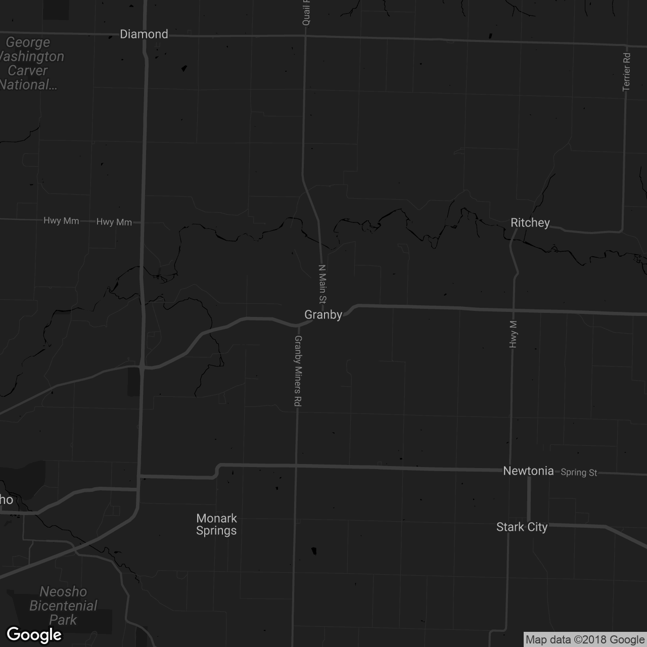 Granby Miners Museum - map