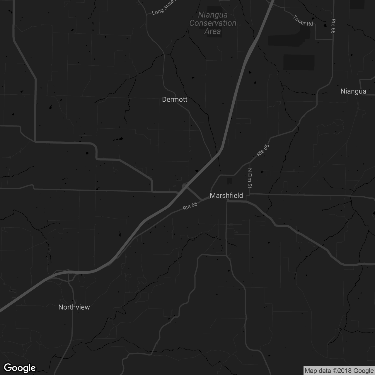 Marshfield Area Chamber of Commerce Visitors Center - map