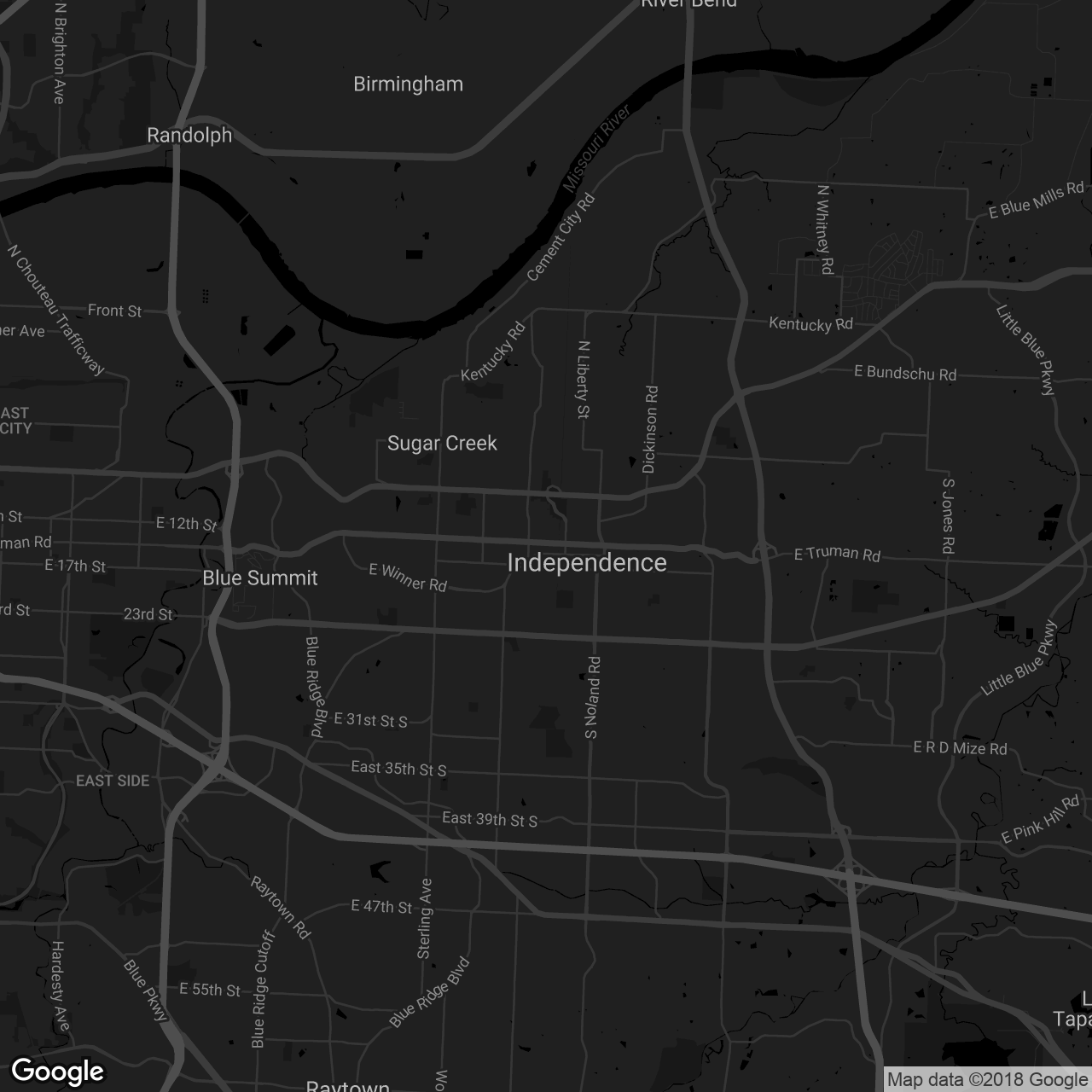 Harry S Truman National Historic Site – Noland Home - map