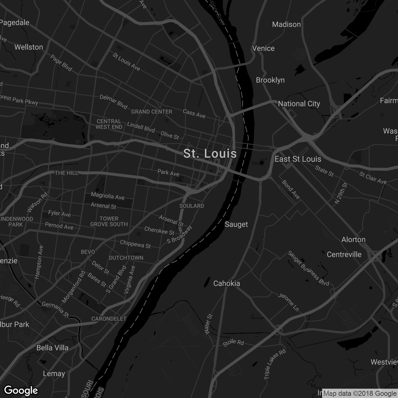 Hammerstone’s on 9th - map