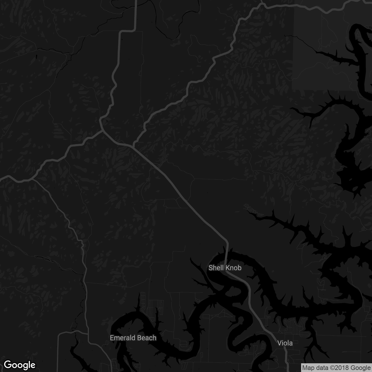 Piney Creek Wilderness - map