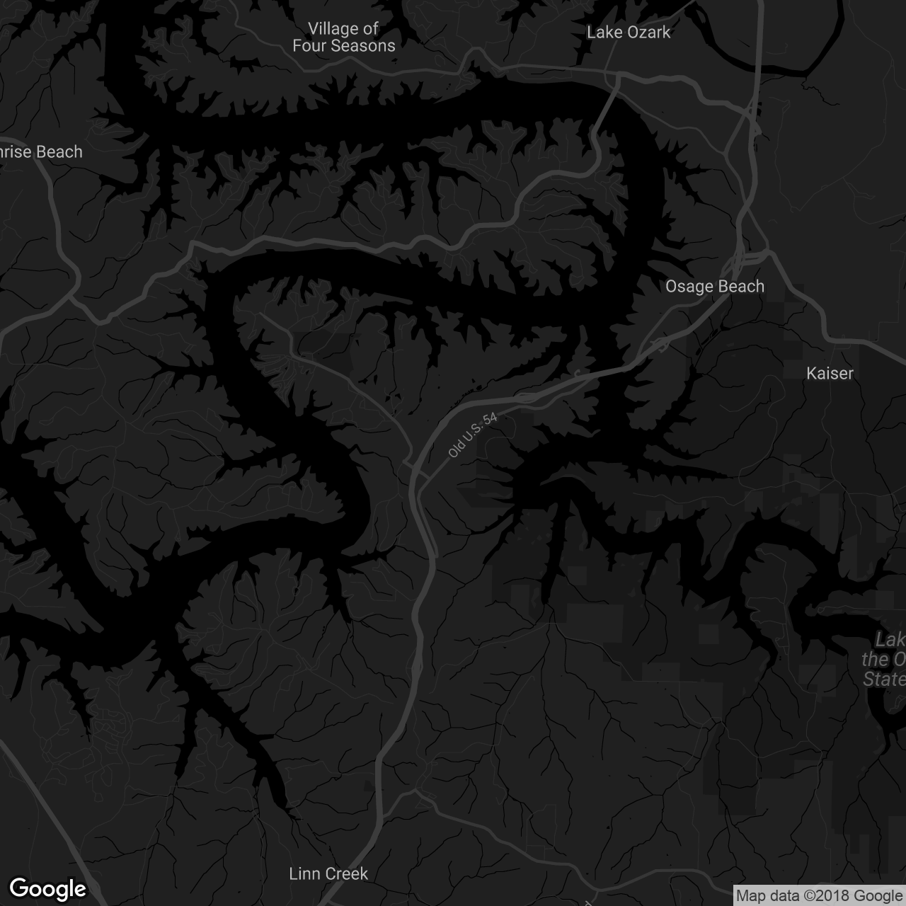 Main Street Music Hall at Lake of the Ozarks - map