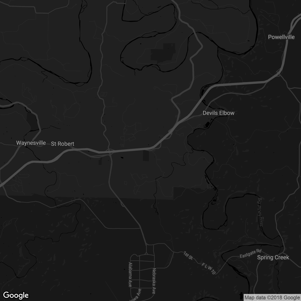 Days Inn - St. Robert Waynesville/Ft. Leonard Wood - map