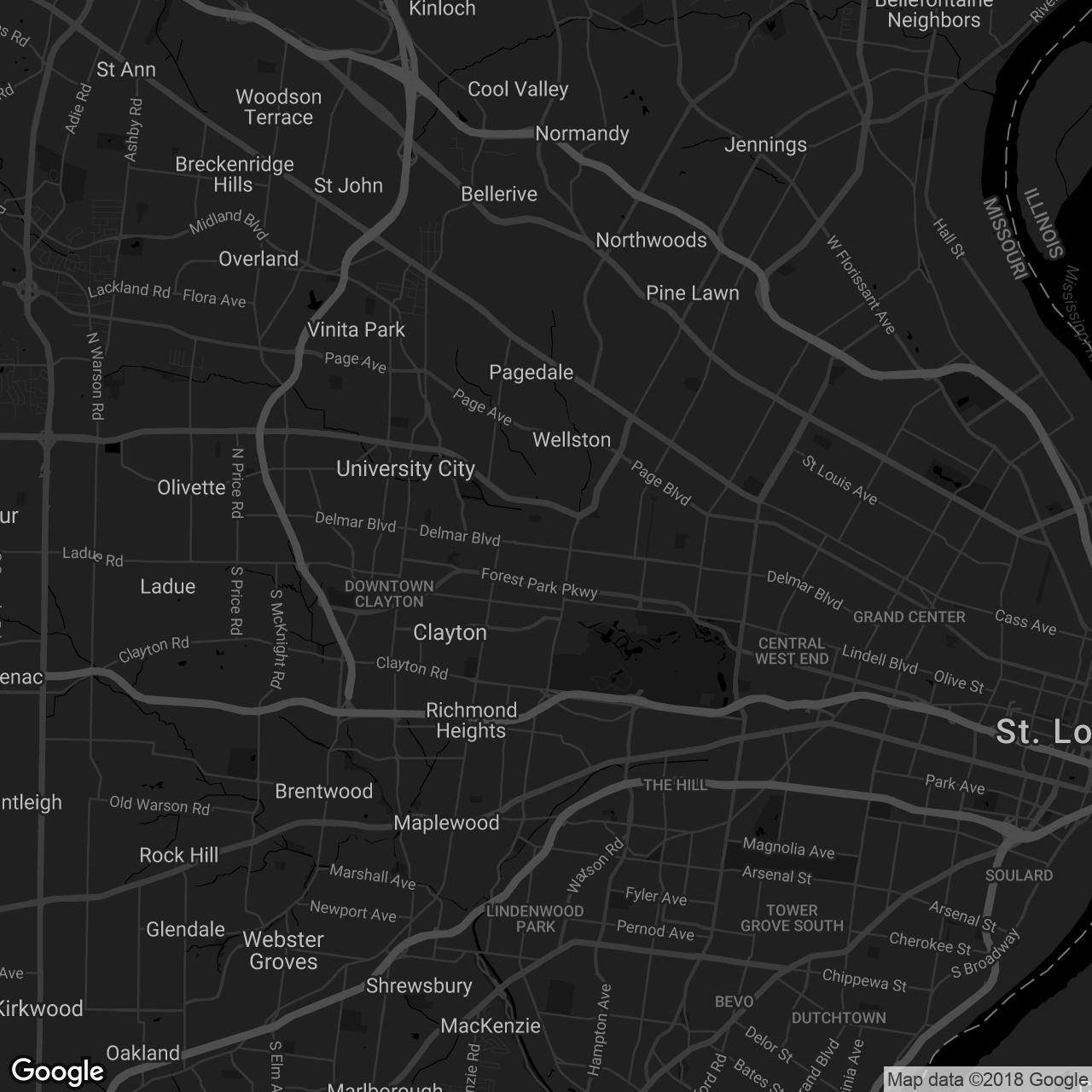 Ranoush - map