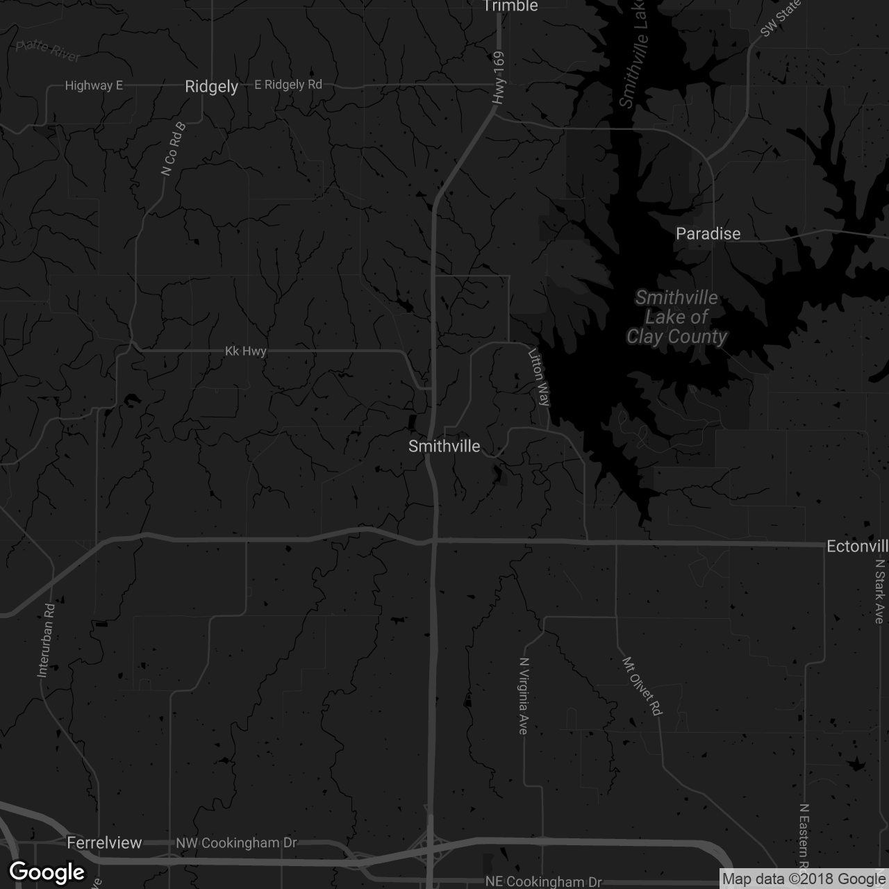 Smithville Area Chamber of Commerce - map