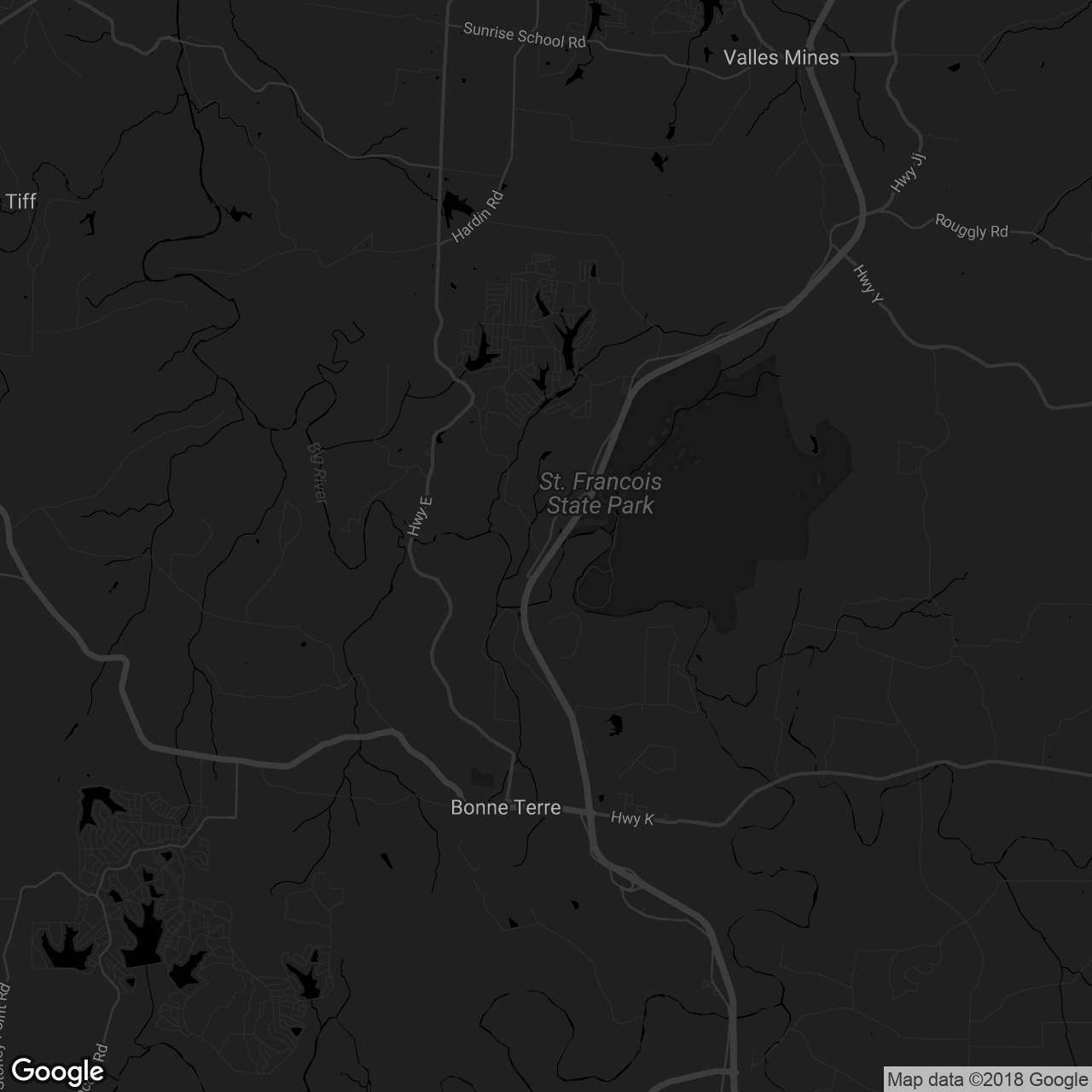 Stone Park RV Resort and Amphitheater - map