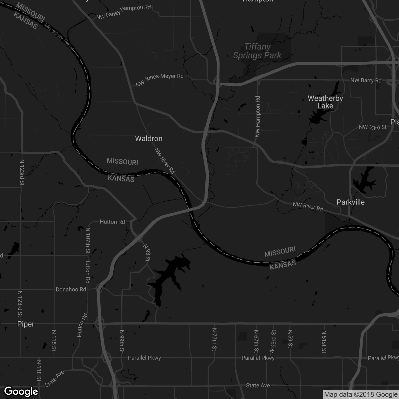 Parma Woods Conservation Area - map