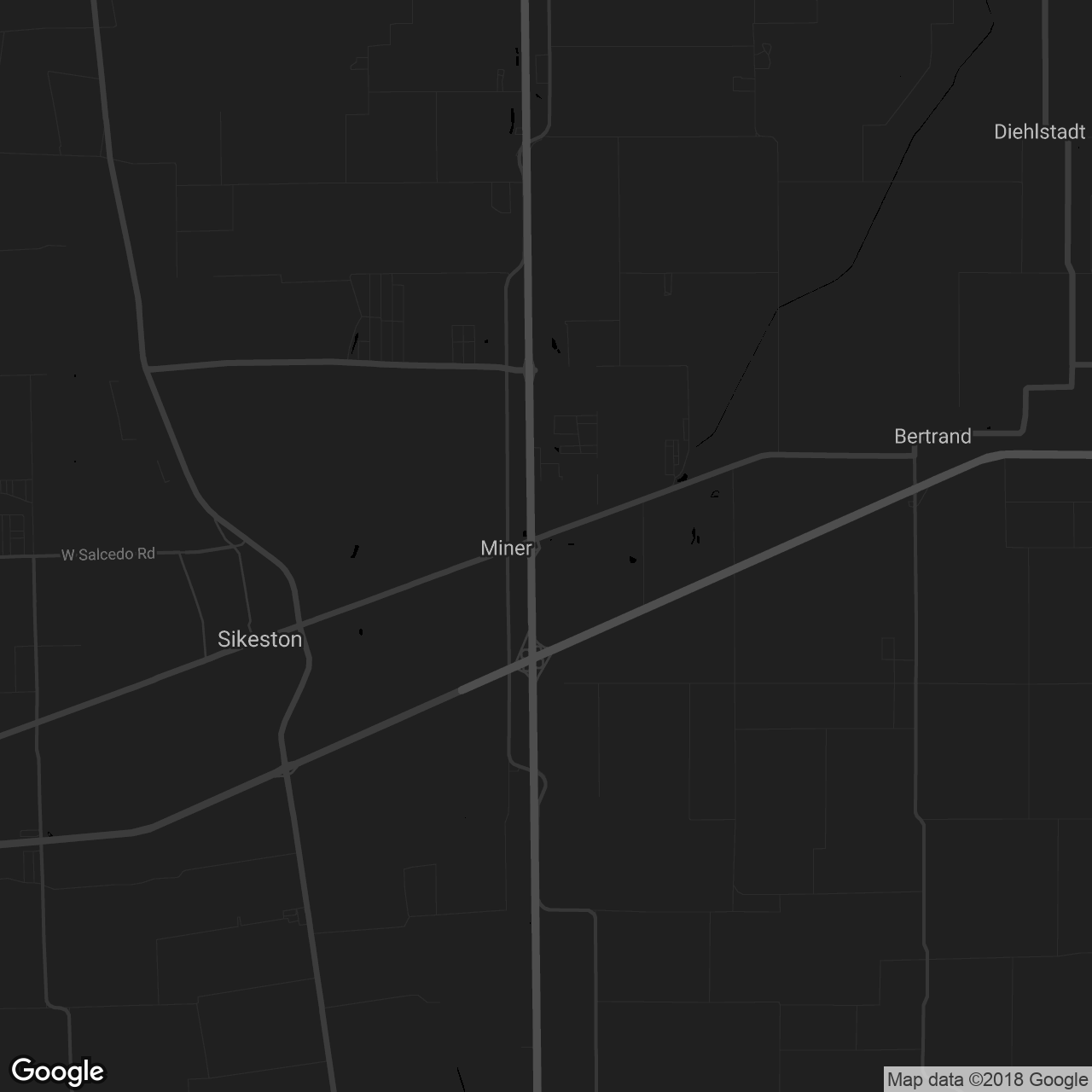 Best Western Plus – Sikeston - map